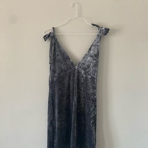 H&M velvet mini dress size 8